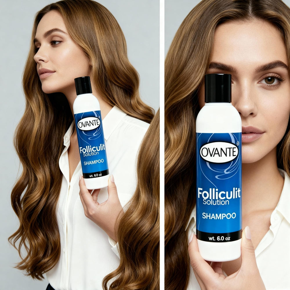 OVANTE cruelty-free badge on bottle communicates responsible production.