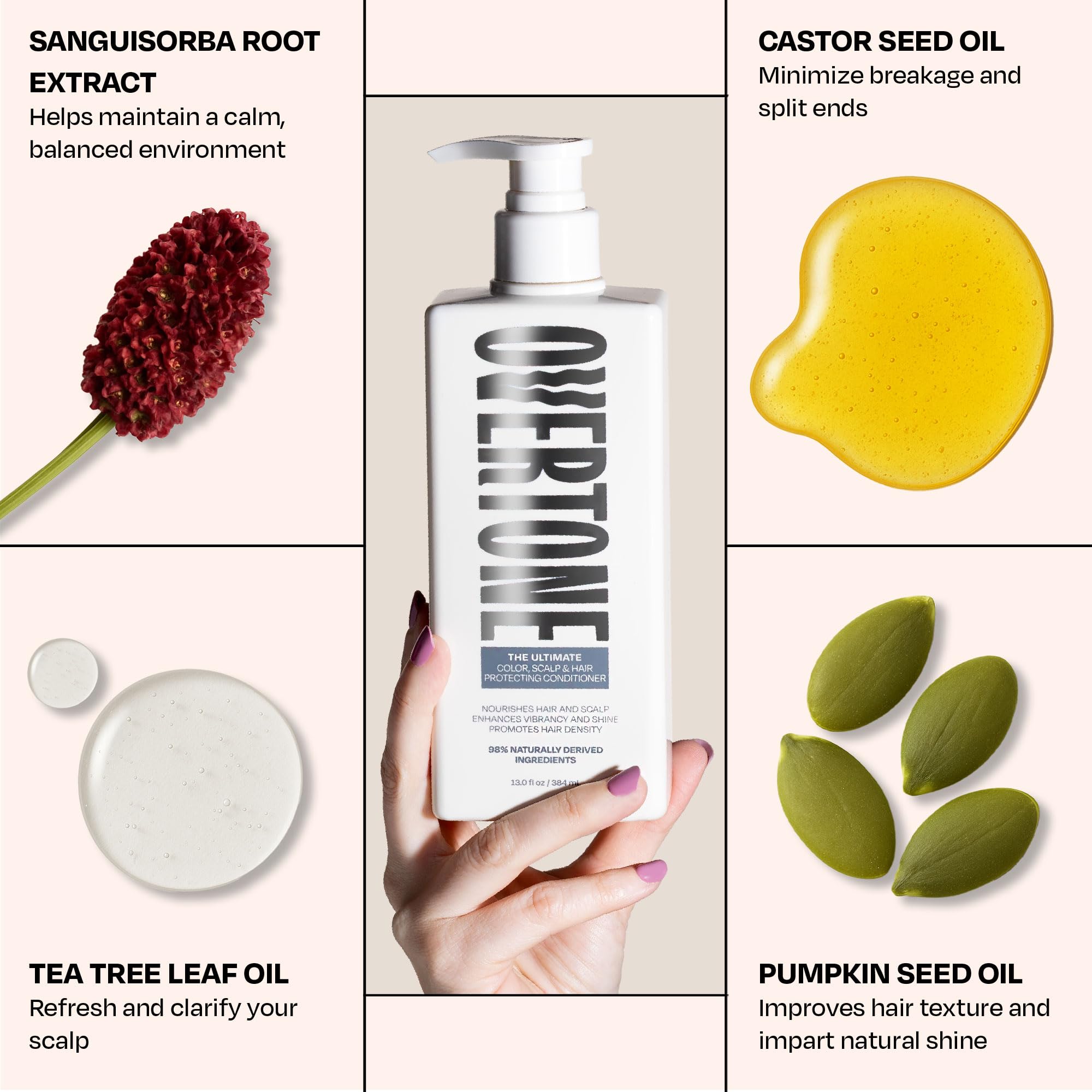 Overtone All Hair Types everyday use moisture balance