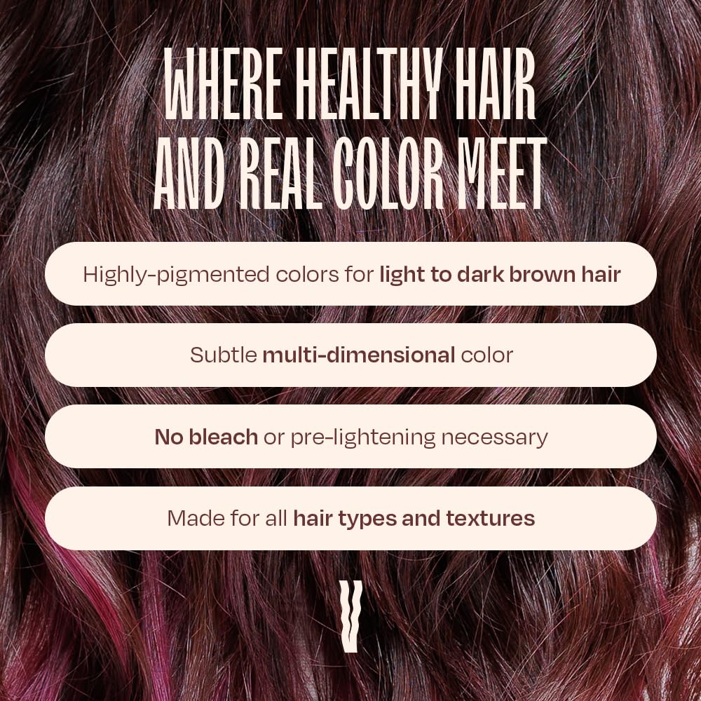 Overtone Vivid Violet vegan cruelty-free label signals safe color care.