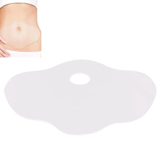 OWILIWO silicone belly pad resting gently on skin for comfort and coverage
