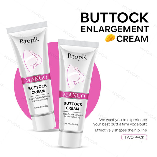 Ownest buttock cream texture close-up shows a rich gel consistency.
