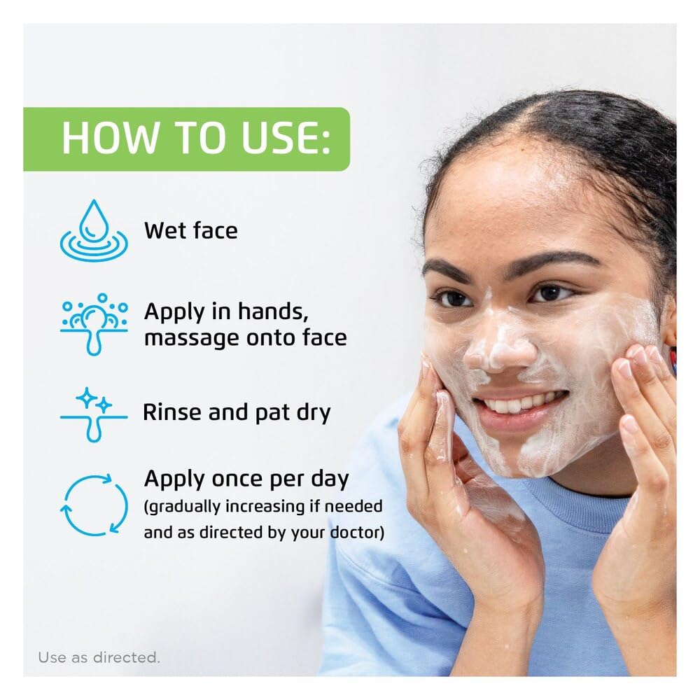 Oxy Acne Cleanser dermatologist-tested badge emphasizes safety and trust