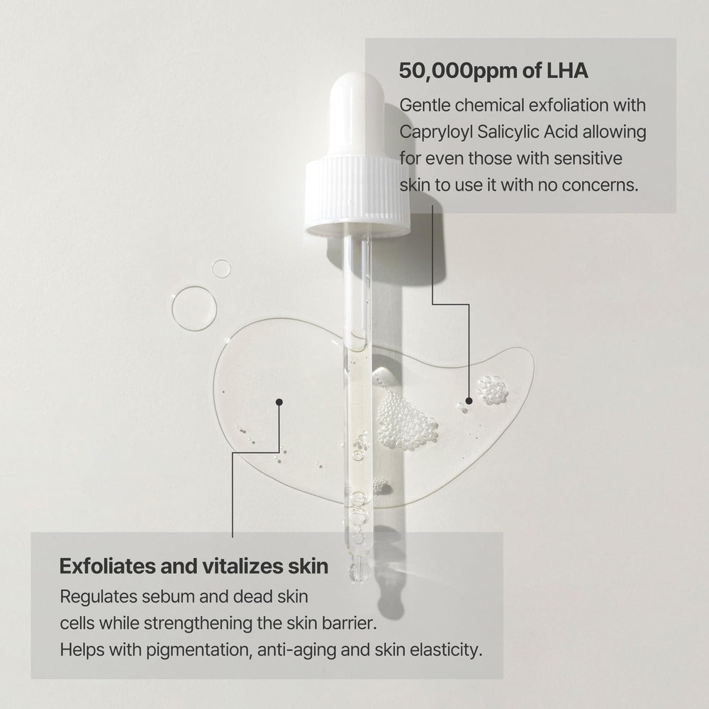 OxygenCeuticals ReGenon Fill LHA texture swatch reveals refined skin texture.