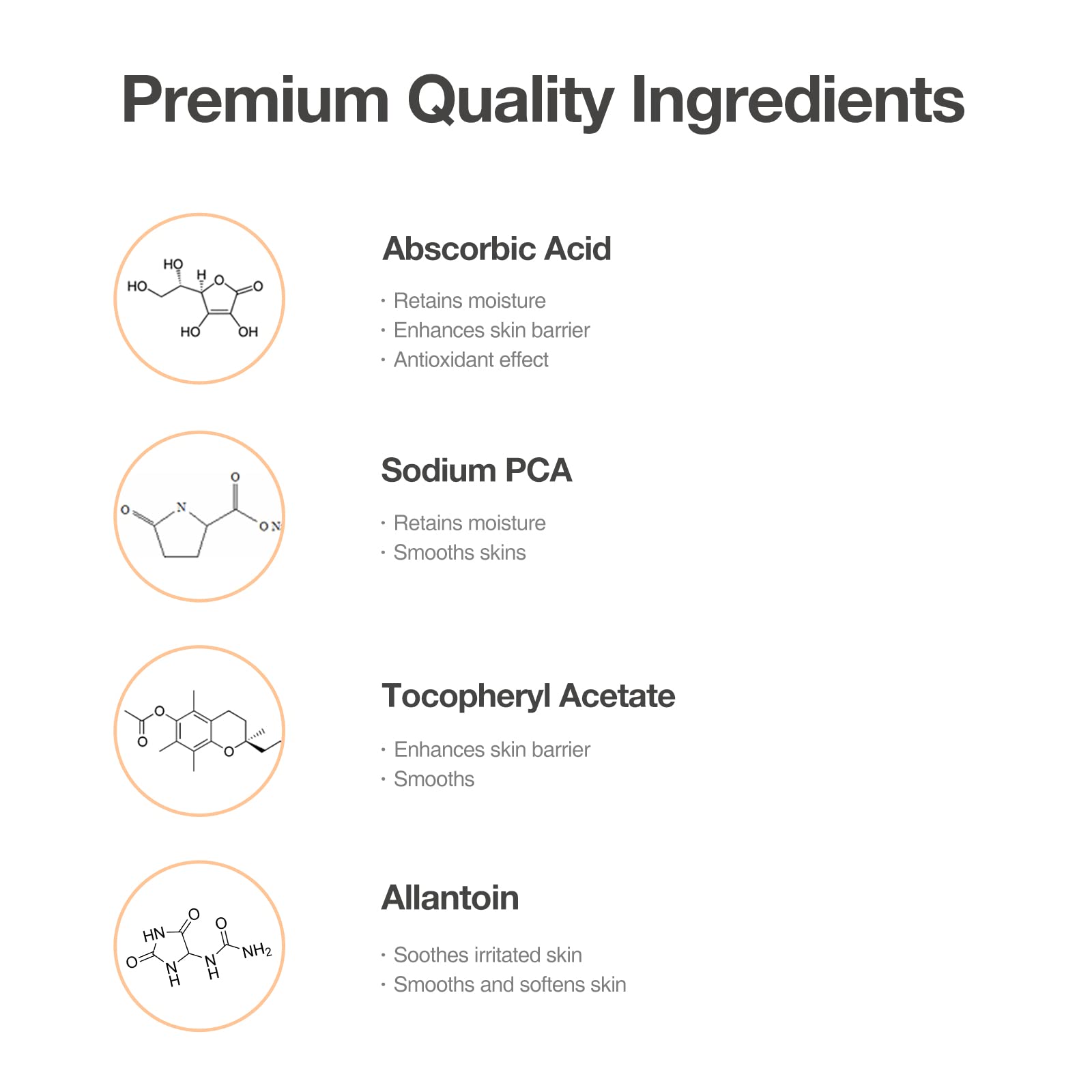 OxygenCeuticals Serum 17 ingredients vitamin C and vitamin E highlighted