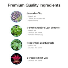 Lavender extract in OxygenCeuticals Toner supports balanced oil levels.