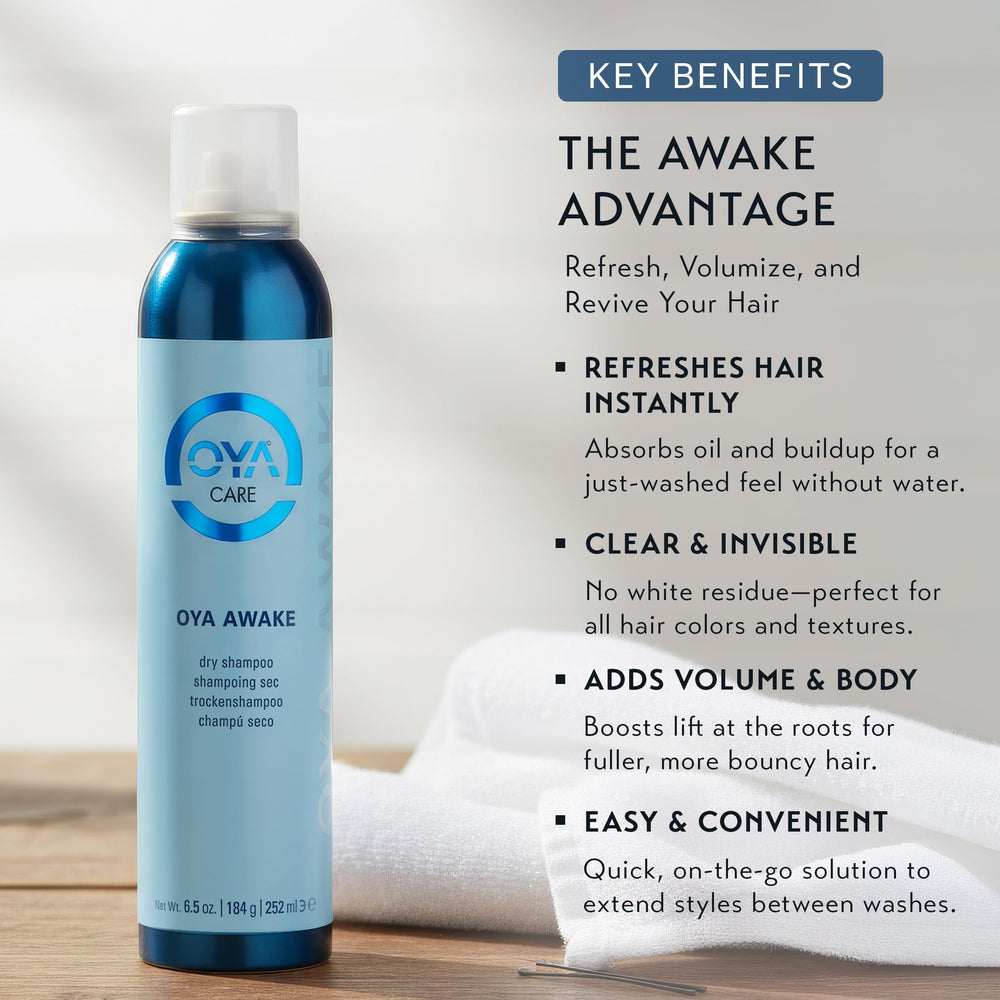 OYA Awake is color-safe for natural and color-treated hair.