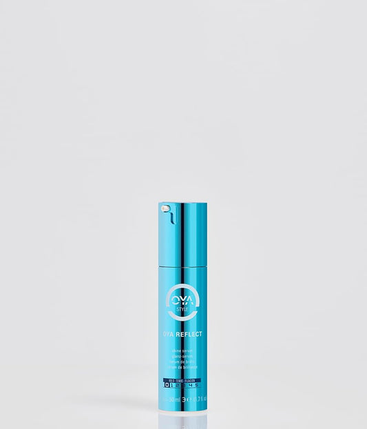 OYA Reflect serum dispense close-up demonstrating easy, precise application.