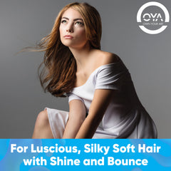 OYA Shield's lightweight formula keeps hair breathable and soft.