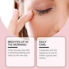 OYKOSE eye patch showcases improved skin firmness potential.
