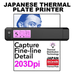 OZER M08Pro supports high-definition pattern transfers for precise stencils.
