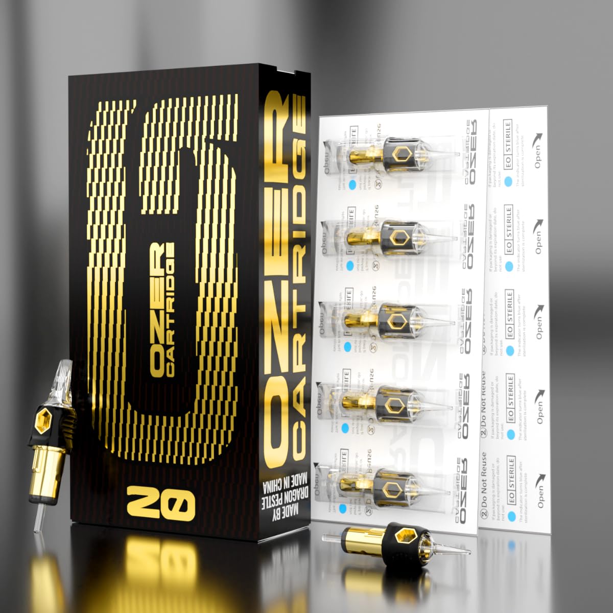 Ozer 1209RM compatible with most tattoo machines.