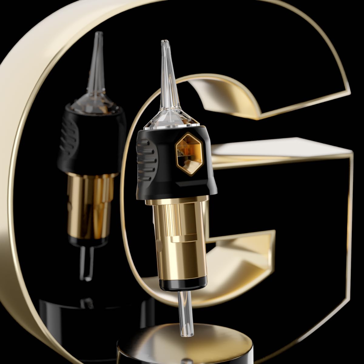 Ozer 1209RM with rubber finger ledge for comfortable grip.