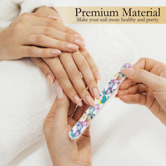 P2P Nails Colorful Nail File Strips washable and durable for repeated uses.