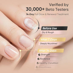 Pacfe cuticle oil on dresser ready for daily nail care routine.