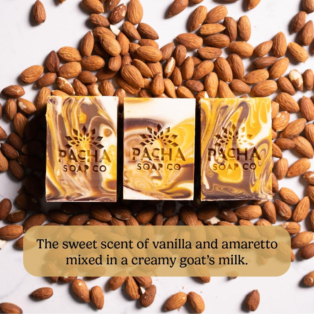 Pacha Soap Co Almond Goat Milk Bar Soap – gift-ready artisanal bar.