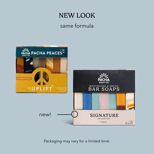 Pacha Soap Co. Santal & Amber bar with warm wood notes for daily cleansing
