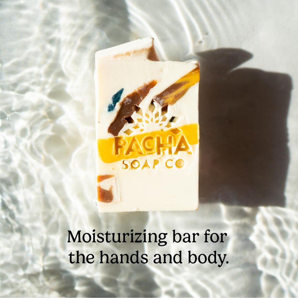 Pachafetti bar crafter's choice scent adds a vibrant, joyful wash.