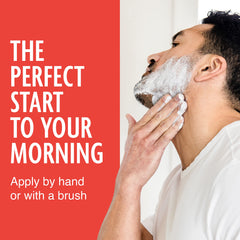 Pacific Shaving caffeine energy boost visual suggests awake morning routine.