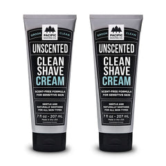 Pacific Shaving Clean Shaving Cream unscented jar for sensitive skin