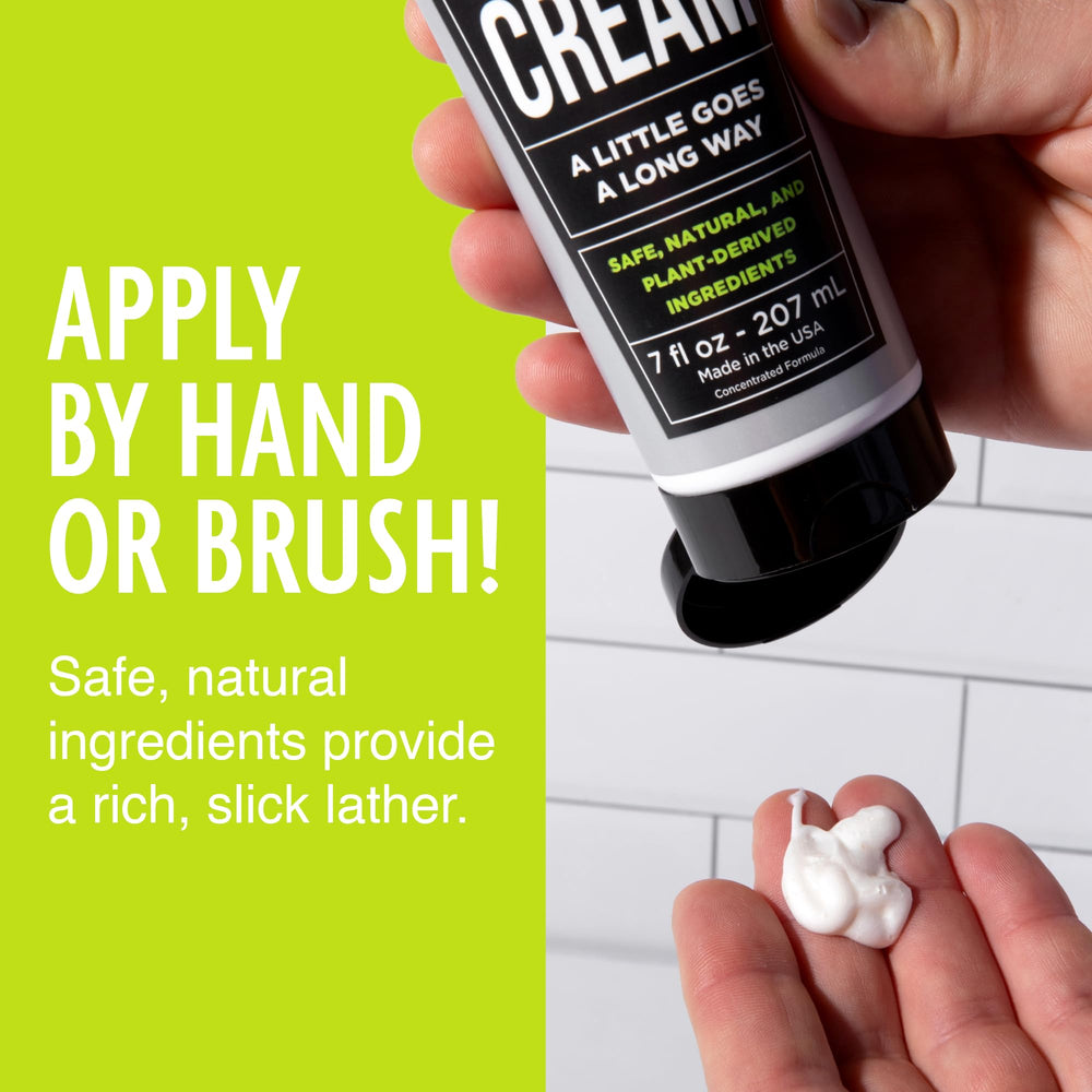 Pacific Shaving Company organic ingredients label emphasizing clean, plant-derived components.