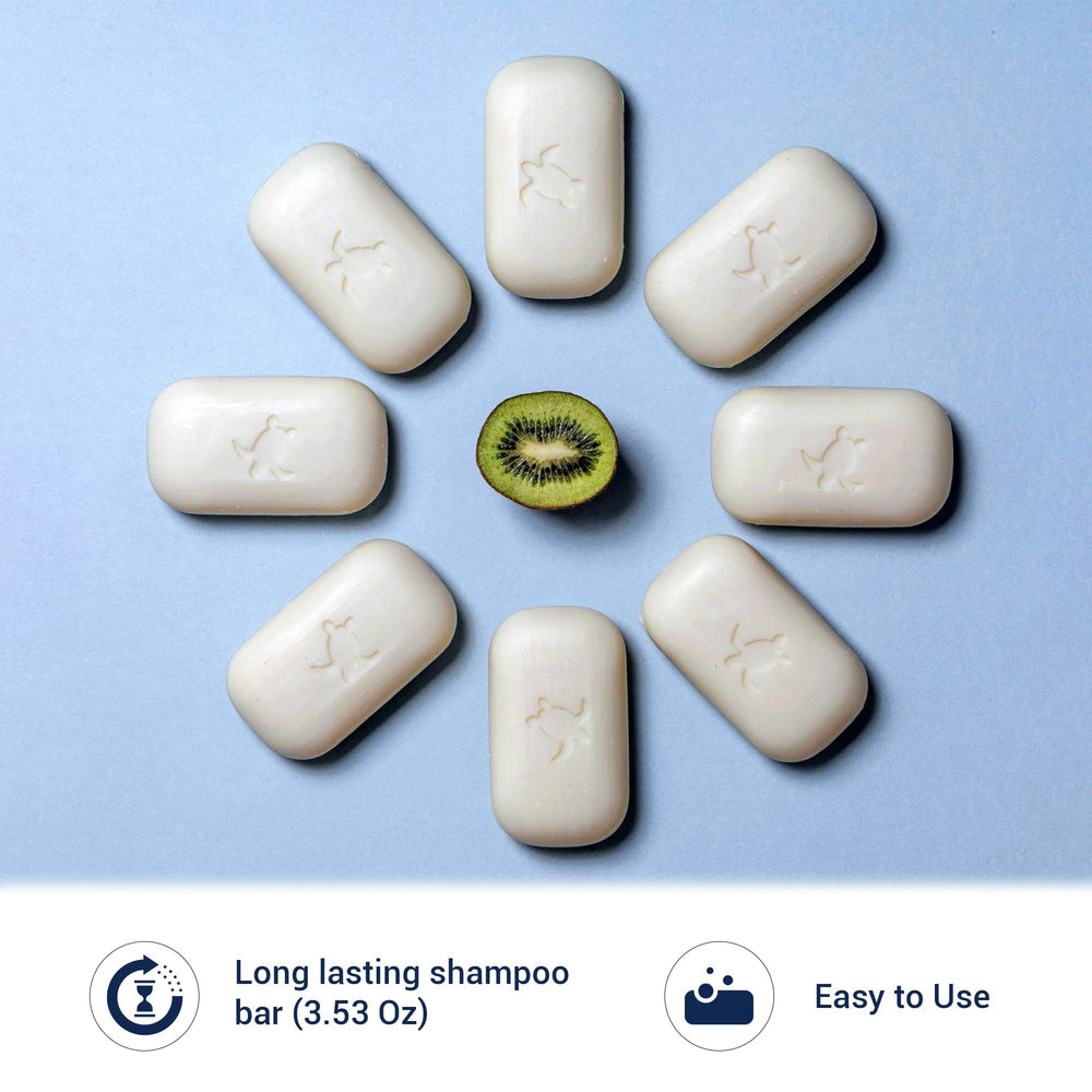 Pacific Spirit Shampoo Bar long lasting formula lasts over 100 washes.