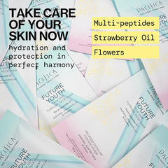 Neck and décolletage coverage with Pacifica Time Shift hydrogel mask