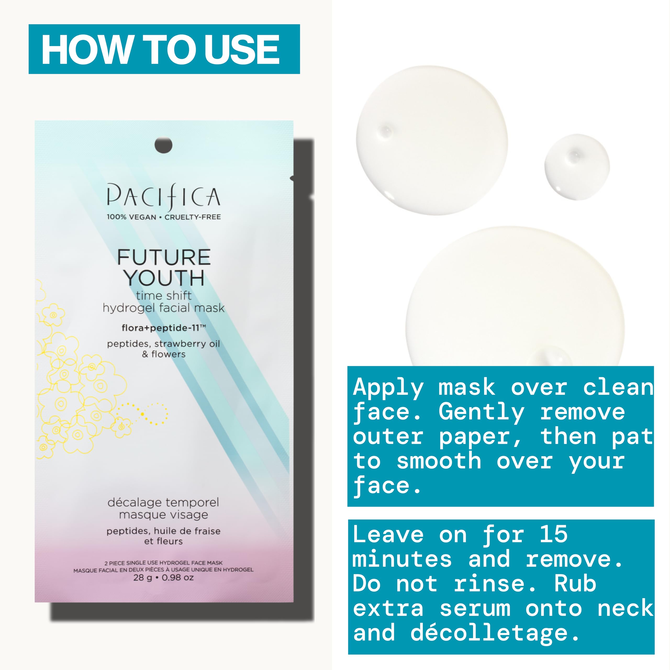 Phytonutrients and floral extracts in Pacifica mask nourishing skin