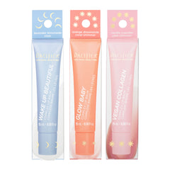 Pacifica Glow Baby Tangerine balm tube with coral shimmer for daytime glow