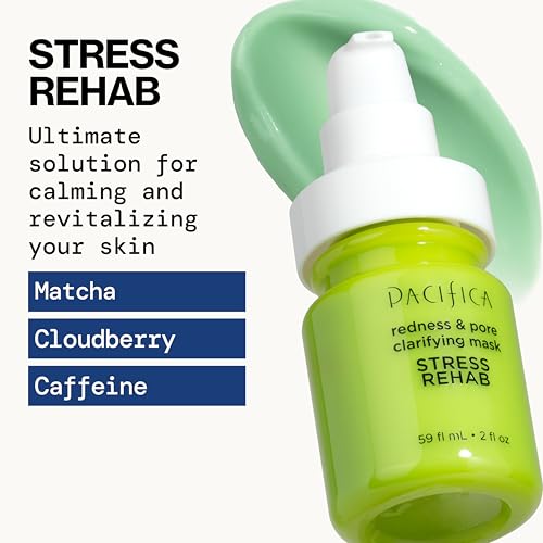 Pacifica Stress Rehab mask caffeine boost reduces puffiness and enlivens skin.