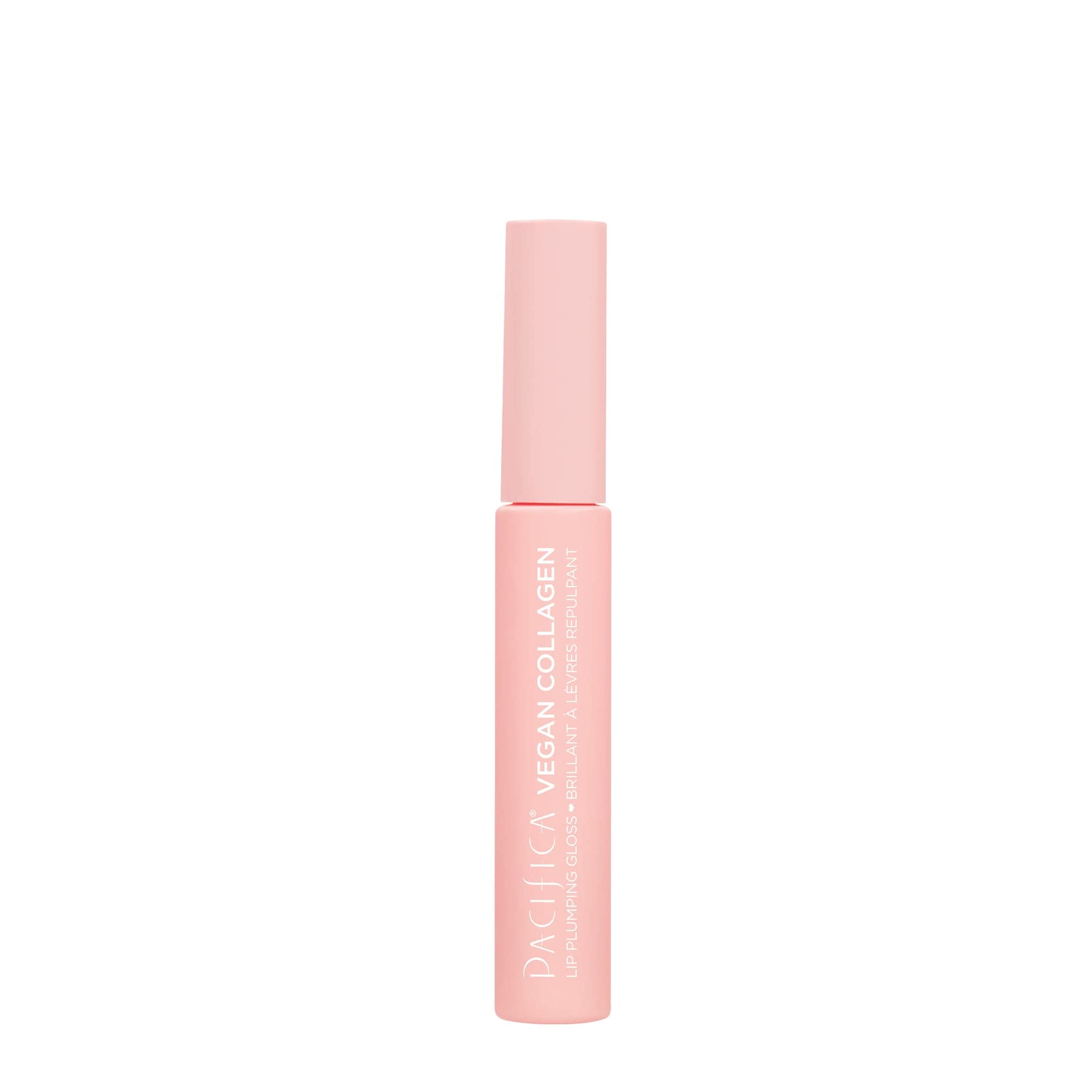 Vegan collagen, peptides, and coconut oil nourish lips during wear