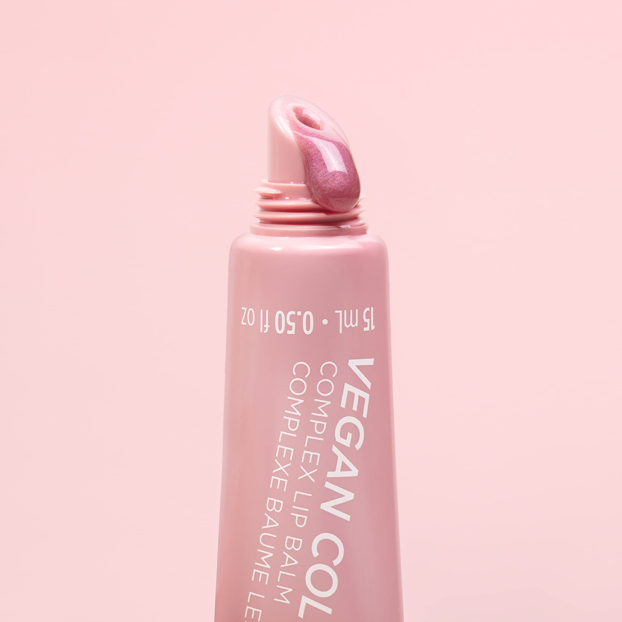 Pacifica Vegan Collagen pink tint enhances natural lip tone softly