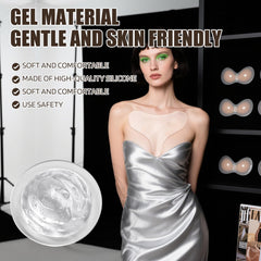 Pacify silicone chest pads closeup reveals soft, skin-friendly texture.