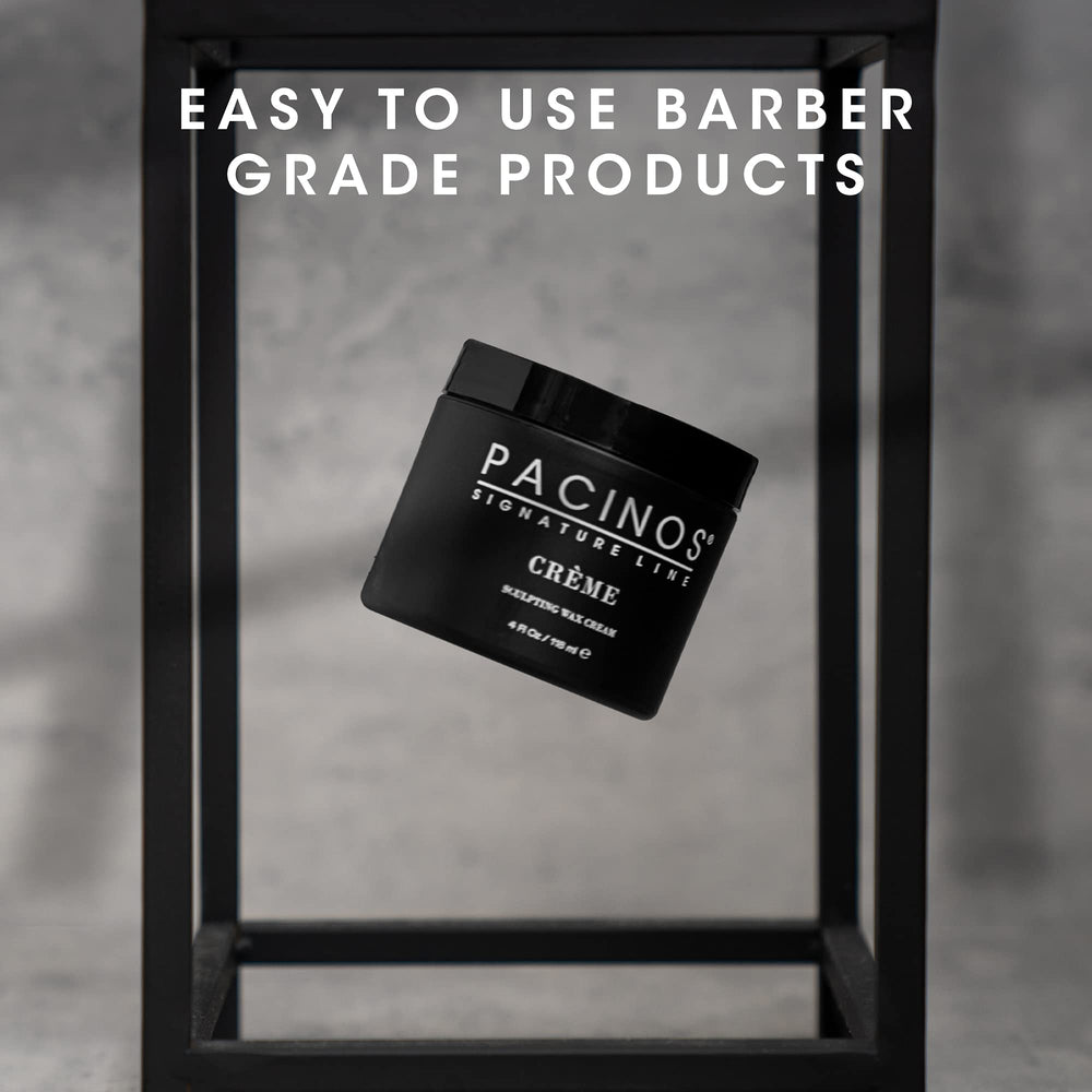 Pacinos Creme enables salon-quality styling at home for professional results.