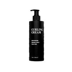 Pacinos Curling Cream bottle close-up for smooth, defined curls.