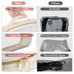 PACKISM 180-degree opening enables flat, simple access.