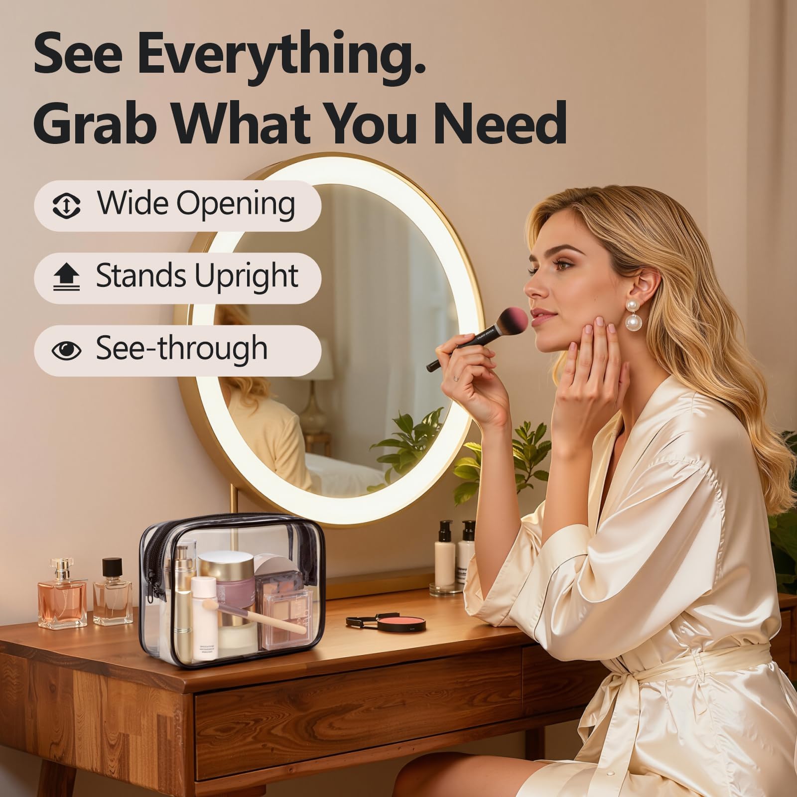 PACKISM deodorizing interior bag to reduce odor during trips