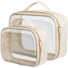 PACKISM floral lace toiletry bag medium for organized travel.