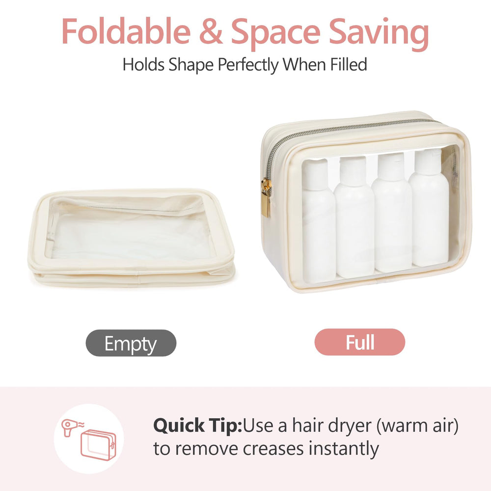 PACKISM folded-flat for compact packing in luggage.