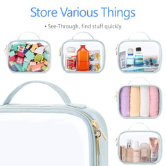 PACKISM lightweight quart-size bags ideal for carry-on luggage and on the go.