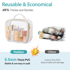 Packism textured binding adds durability and prevents tearing during trips