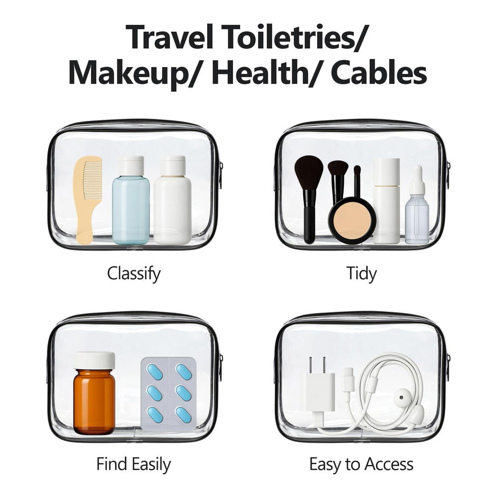 PACKISM travel quart-size bag fits 3-1-1 liquids in carry-on