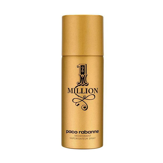 Paco Rabanne 1 Million deodorant spray bottle for all-day freshness and confident scent.