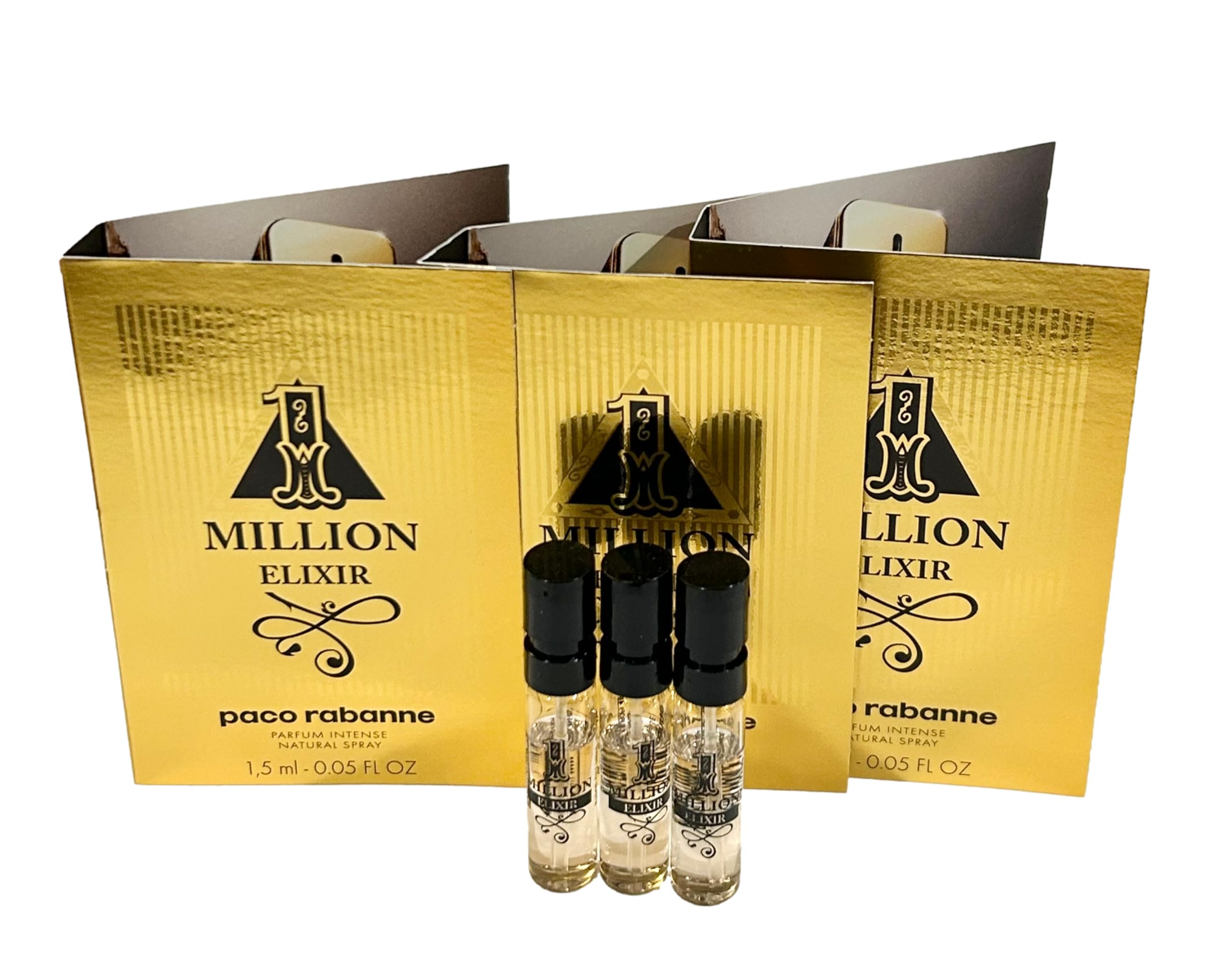 Paco Rabanne 1 Million Elixir Intense bottle close-up for travel luxury