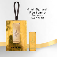 Paco Rabanne 1 Million mini EDT bottle cap detail, premium finish.