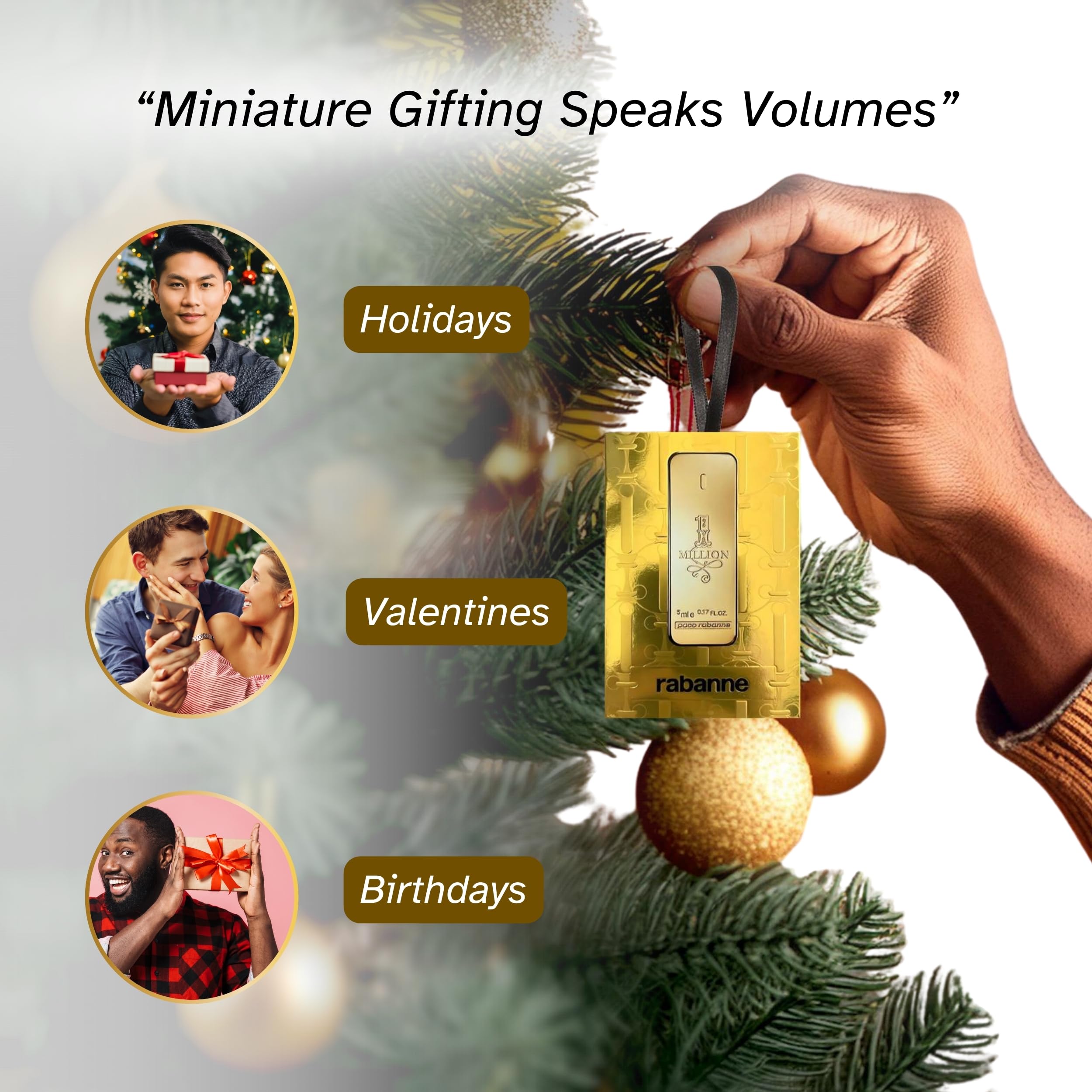 Paco Rabanne 1 Million mini EDT gift-ready for special occasions.