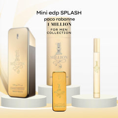Paco Rabanne 1 Million mini EDT bottle with travel-case companion.