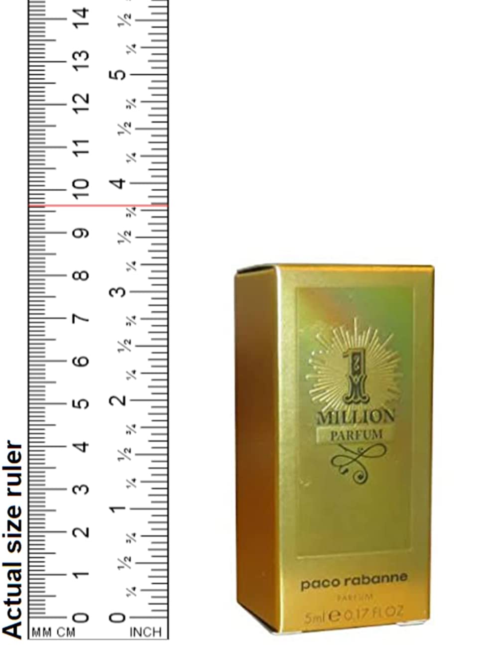 Paco Rabanne 1 Million mini splash packaging, portable gift-ready presentation