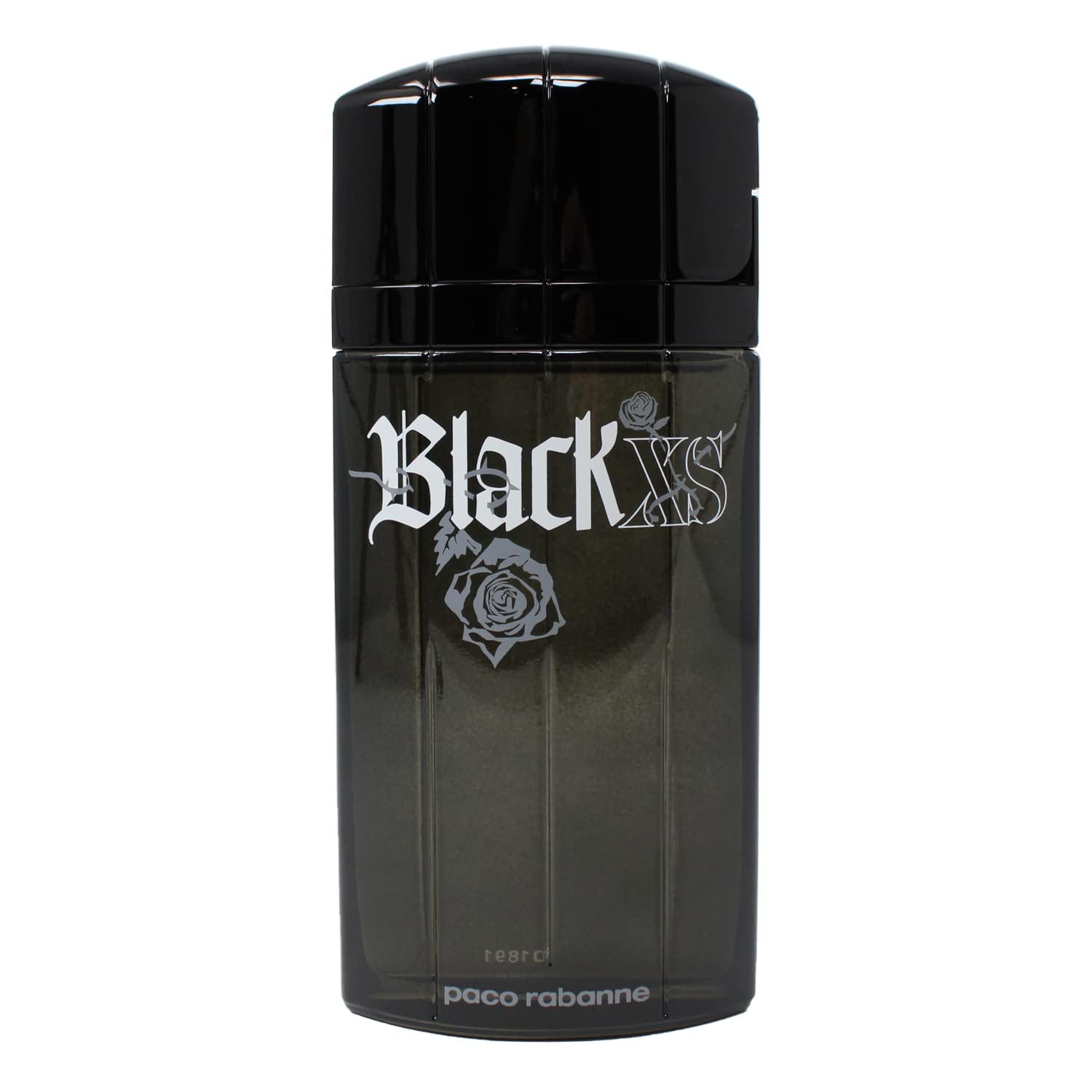 Paco Rabanne BLACK XS EDT spray in hand for daily use.