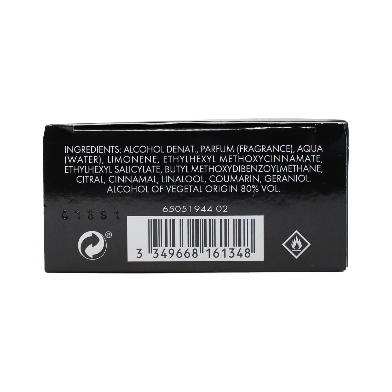 Paco Rabanne BLACK XS packaging box, premium gift-ready presentation.