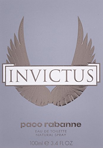 Paco Rabanne Invictus EDT bottle cap close-up showing premium masculine design.
